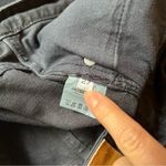 Jacquemus La Riviera Wide Leg Cropped Jeans in Black Size 27 Photo 6