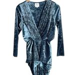 MISA Los Angeles  Ophelie Crushed Velvet Knot Dress Photo 2