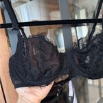 Victoria's Secret  Dream Angels Wicked Unlined Lace Balconette Bra bow wire Photo 4