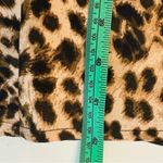 Calvin Klein  Animal Print Leopard Cheetah Shirt Dress 4 Brown Tan Photo 10