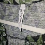 Ny Collection Womens Eyelet Blouse,  3/4 sleeves, Size 1X. Color Olive green and Photo 7