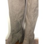 Unisa Women's Suede Block Heel Over The Knee Riding Boots Brown Size 10M Photo 4