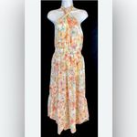 Maurice's  Floral Halter Midi Dress, Large Photo 1