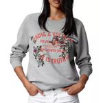 Zadig & Voltaire  Upper Blason Flowers Sweatshirt Photo 0