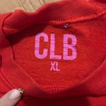 Merry & Getting Married Crewneck Sweatshirt Red Size XL Photo 1