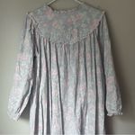 Lanz of Salzburg Floral Long Sleeve Coquette Cottagecore Nightgown Sz S 🔲 Pink Photo 7