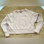 Nike  Pro Dri Fit Women’s Sz S Pink Get Fit Cropped‎ Sweatshirt Photo 2