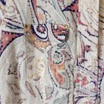 Chico's Multi-Print Linen Jacket Paisley Vanity Size 0 (Small) Style 570179483 Photo 6