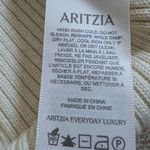 Aritzia  Wilfred Pale Yellow Cropped Merino Wool Turtleneck Sweater Size XS Photo 4