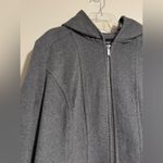 London Fog EUC  Grey Full Zip Up Hooded Coat with Pockets size 1X Photo 1