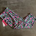 Lilly Pulitzer NWT Weekender High Rise Leggings Low Tide Navy Garden Variety XXL Photo 1