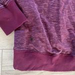 Lululemon  Women’s Om & Roam Pullover Heathered Marled Rust Berry Size 6 Photo 5