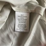 Signature Studio  Ivory Dress w Floral & Lace & Tassels 3/4 Sleeve Large Photo 6