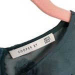 Cooper St Ophelia Wide Sleeve Green Mini Dress Size 8 Photo 4