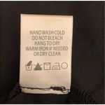 Max Studio  Sheer Black Long Sleeve Tunic Top Size Medium Photo 4