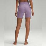 Lululemon  Align High-Rise Shorts 6” Purple Ash Size 6 Like New Photo 1