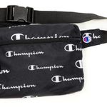 Champion Black w Multi-Logo Passport Waist Pack Photo 0