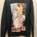 Britney Spears Graphic Pullover Crewneck Long Photo 4