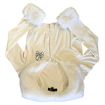 Dolls Kill x Hot Stuff Casper Friendlier Than Most White Faux Fur Cardigan Top Photo 8