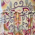 Matilda Jane  Breathe Deeply tank small layered ruffle paisley scoop neck ties Photo 2