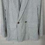 Old Navy NWT Striped Linen Blend Blazer Size S Photo 3