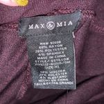 Max & Mia NWT  Heather Wine super soft sweatpants Photo 6