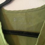 FIGS Women's size XS Dark Olive Green Casma Scrub Top Nurse Doctor Uniform Photo 1