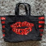 Victoria's Secret  large tote bag sequins black red Photo 0