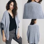 Free People Waffling Around Oversized Waffle Knit Cardigan Photo 1