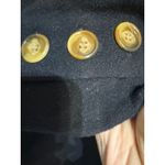 Clifford & Wills Black Wool Blend Blazer Jacket Size 16 Gold Button Tailored Photo 3