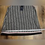 W5  Black and White Striped Tank Top Photo 5