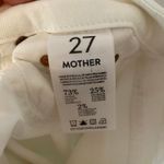 Mother The Looker Skinny Jeans Mirror Mirror White Mid Rise Preppy Women's 27 Photo 13