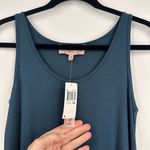 Philosophy NWT Tank Maxi Dress Dark Teal T-Shirt Dress Size XS Solid blue Photo 8