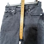 Madewell The Perfect Vintage Straight Jeans Lunar Wash Raw Hem Women’s Size 24 Photo 10