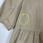 Wilfred  Tan Short Sleeve Fit Flare Dress Photo 2