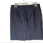 Banana Republic  petite skirt gun metal gray stretch 8P Photo 1