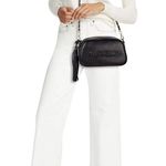 Mario Valentino Valentino Black Crossbody Bag with Tassel Photo 1