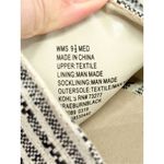 Vera Wang Simply  Wedges Size 9.5 Black White Textile Upper Open Toe Sandals Photo 9