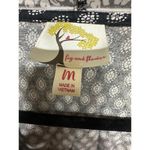 FIG AND FLOWER Women's Blouse Long Bell Sleeve Floral Print Round Neck Size M Size M Photo 3