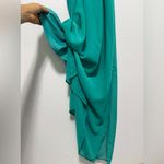 Charming Charlie , Elegant Teal Halter Maxi Dress Photo 5
