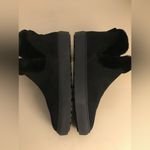 Cougar women black suede fur waterproof platform short boots Size 8 Photo 10