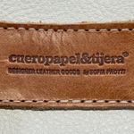 Cueropapel & Xtijera Nubox Leather Shoulder Bag Unique Purse Anthropologie Yellow Photo 1