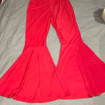 Avalanche  Red Flare Bell Bottom L/XXL Pants Stetchy New Photo 0