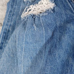 Abercrombie & Fitch Curve Love High Rise Mom Jeans Ripped Distressed Size 25 Photo 5