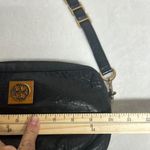 Tory Burch Black Croc Embossed Crossbody Bag Photo 6