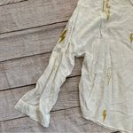 Torrid  Drop Shoulder Button Front Lightning White 3X Shirt Photo 10