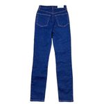 RE/DONE Women's 90’s Ultra High Rise Skinny Jeans Size 26 Blue Denim Photo 2