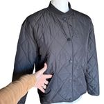 Joie  Quilted Black Bomber Jacket- Size XS Photo 2