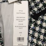 Veronica Beard NWT  Diego Dickey Jacket Blue/Pinegrove Multi Professional Size 4 Photo 9