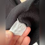 Brandy Melville Brandy‎ Melville Black Crop Fleece Sweatshirt Hoodie One Size Photo 6